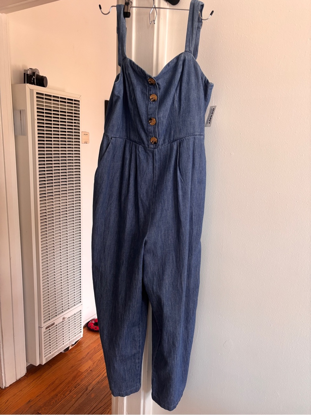 Old Navy Denim Blue Jumpsuit